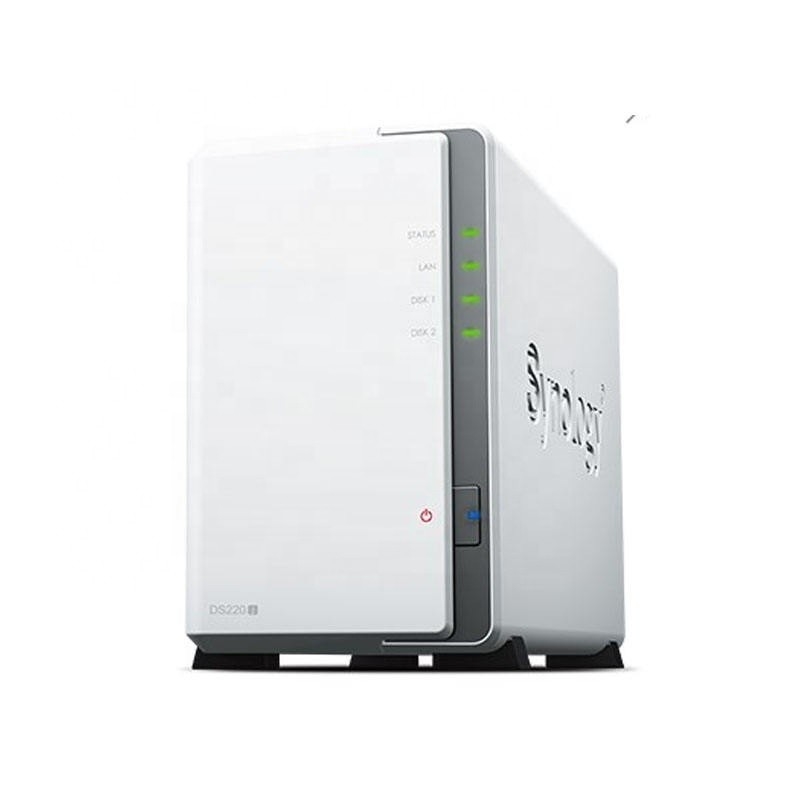 Yeni orijinal yüksek kaliteli Synology Quad Core 1.4 GHz, DDR4 512MB DiskStation DS220j