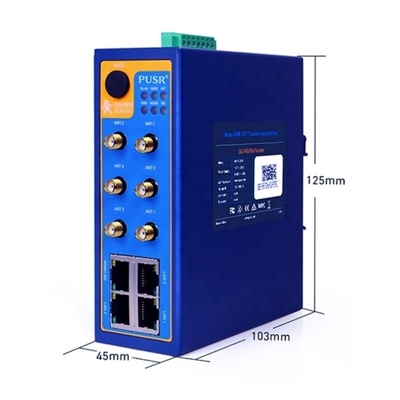 Good price USR-G816 5G Multi Port Industrial Router Simply Ultrafast Speed Network Router online