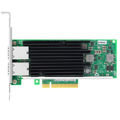 Good price Network Interface Card SV8542 PCIe v2.1 5.0 GT/s x8 lanes ELX540AT2 RJ45 Dual Port 10GbE/1GbE/100Mb online