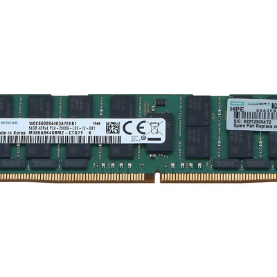 Good price Competitive Price Quad Rank x4 DDR4-2666 Ddr4-2666 815101-B21 HPE 64GB RAM and memories online
