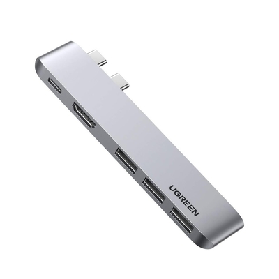 Good price USB Type C to 4K-HDMI Thunderbolt 3 100W Power Delivery 3 USB 3.0 Port Adapter Dock Station for MacBook online