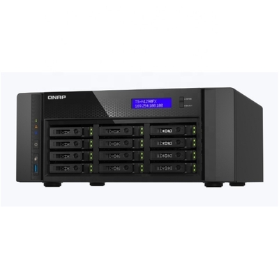 Bon prix Nouveau stockage en réseau TS-h1290FX d'origine 12 baies U.2 NVMe SATA NAS support U.2 NVMe PCIe Gen 4 / SSD SATA en ligne