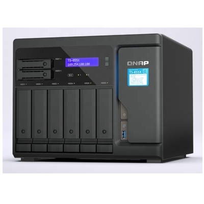 Good price New Original TS-855X-8G NAS Networked Storage Hybrid storage with six 3.5-inch HDDS and two 2.5-inch SSDS online