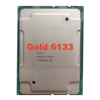 Good price Customized Gold 6133 CPU 2.5GHz 150W LGA3647 20Cores server processor cpu good price hig performance server cpu online