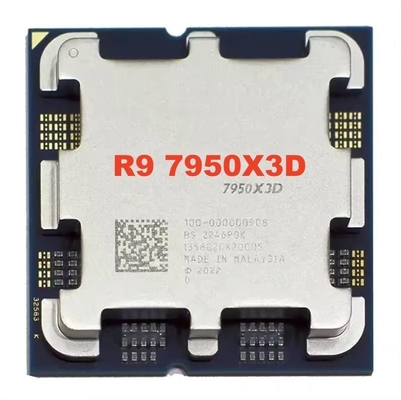 Good price Customized  R9 7950X3D CPU 4.2 GHz 16-Core 32-Thread CPU Processor 5NM L3=128M Socket AM5 New Sealed Without fan online