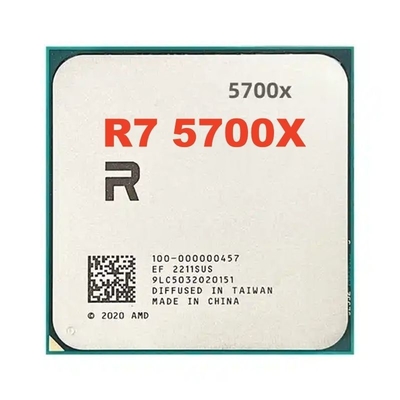 Good price Customized  CPU R7 5700X computer cpus tray or boxed R7 5700X processor CPU 3.4GHz 65W 32MB 8cores online
