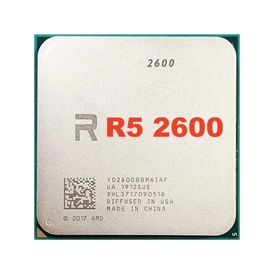 Good price CPU R 5 2600 R5 2600 3.4GHz Six-Core Twelve-Thread 65W Best price New Processor YD2600BBM6IAF Socket AM4 for Desktop PC online