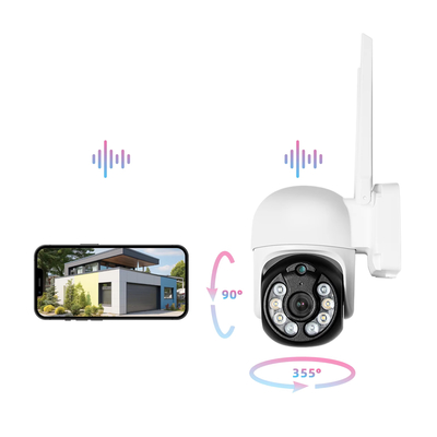Good price 4MP HD Security Tuya Smart Wifi Camera Auto Tracking PTZ Home Network CCTV Camera Wireless  Network Camera online