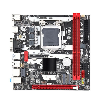 Good price Customized B75A desktop computer motherboard 17*17 inch ITX Mini industrial computer 1155 needle I3/I5/I7 CPU DDR3 ram online