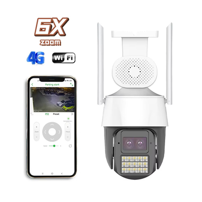 Good price Smart 4G 4MP Ptz Network Camera Dual Lens Night Vision Auto Tracking Security Camera Outdoor Waterproof  Camera online