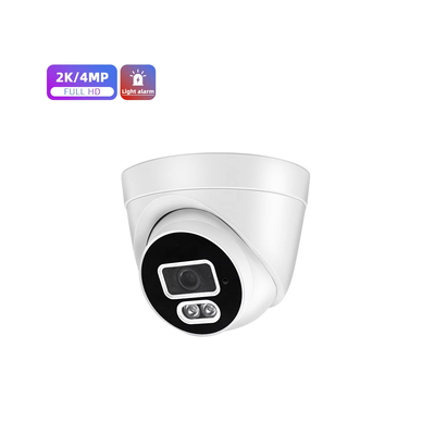 Good price Cctv System Hd 4mp Monitor Motion Tracking Audible light Alarm Dome Camera Audio Input Output Network Camera online