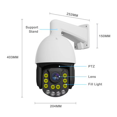 Good price Poe Nvr Two Way Audio Auto 3mp Ptz Ip network Camera 18X Optical Zoom Ip Ptz 30x Zoom Camera online