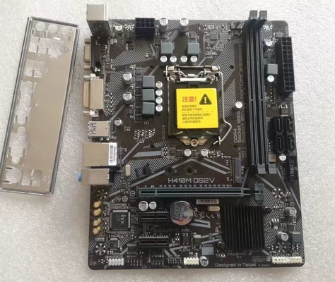 Good price Customized H410M DS2V In tel H410 DDR4 USB3.2 Micro-ATX New 64G Double Channel Support 10 gen 1200 CPU Motherboard GA H410M DS2V online