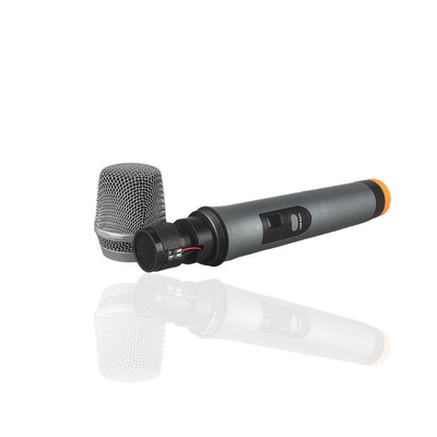 Buon prezzo Equipaggiamento audio personalizzato altoparlante da palco professionale microfono a mano MV-33D microfono wireless esterno in linea