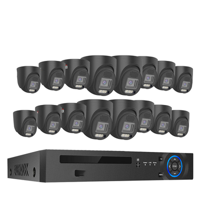 Good price Customized  16 Channels indoor Face Detection H.265 4K 8MP Wired POE IP Network Security cctv camera surveillance systems online