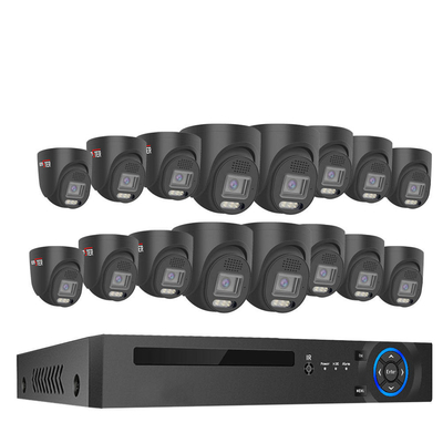 Good price Customized 16 Channels indoor Face Detection H.265 4K 8MP Wired POE IP Network Security cctv camera surveillance systems online