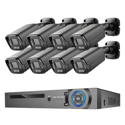 Good price Customized  8 Channels Outdoor Face Detection H.265 4K 8MP Wired POE IP Network Security Home CCTV Camera System online