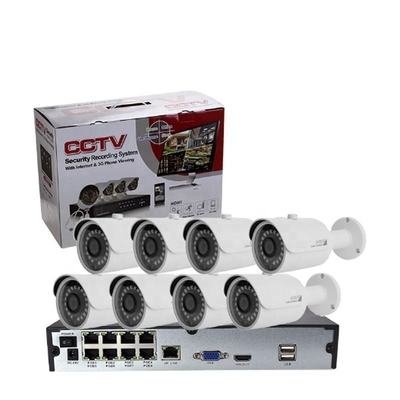 Good price Hot Sell High Quality 8Ch 1080P 2Mp Poe Monitor Line Ip Camera Nvr Kit online