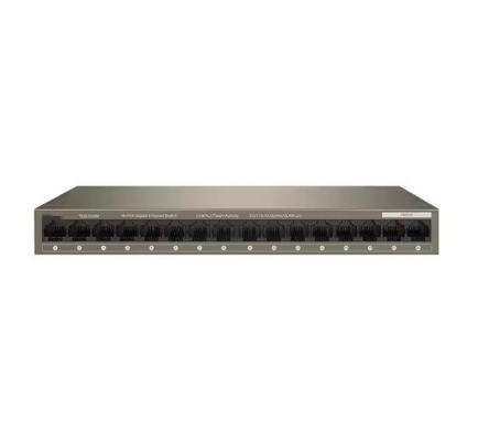 Good price TEG1016M 16-Port Gigabit Switch Speed Wireless Transmission Rate of 1000Mbps for Enterprise Level Engineering Monitoring Network online