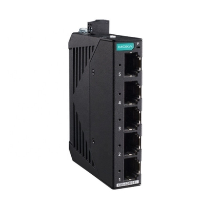 Bon prix Série EDS-G2005-EL 5 ports Commutateurs Ethernet Gigabit complets non gérés de niveau d'entrée avec boîtier métallique en ligne