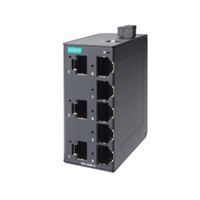 Buon prezzo Interruttori Ethernet non gestiti a 8 porte EDS-2008-EL di livello di ingresso 100% originali con funzione QoS e alloggiamento in metallo in linea
