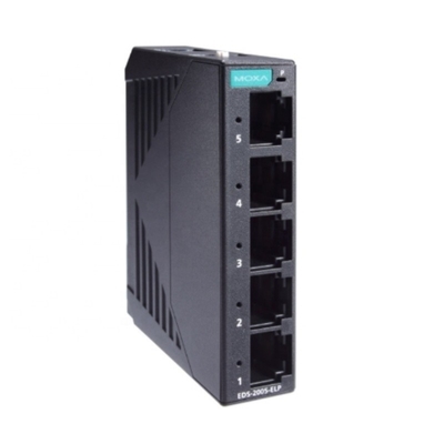 Buon prezzo Alloggiamento in metallo a 5 porte Switch Ethernet non gestiti di livello di ingresso Serie EDS-2005-EL Progettazione durevole NO Stampo privato in linea