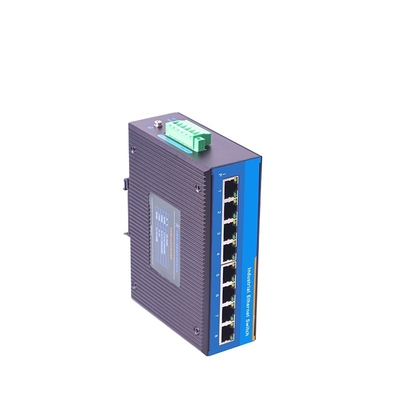Dobra cena. 8 portów Industrial Ethernet Switch z komunikacją Full-Duplex Half-Duplex 10G Prędkość POE SNMP QoS SFP DIN-Rail Mounting w Internecie