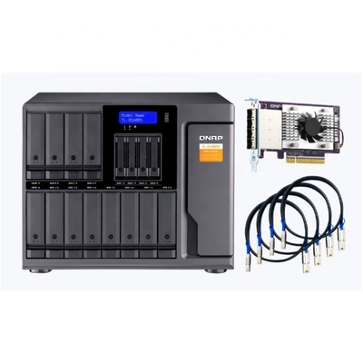 Good price Multi-channel SATA 6Gb/s TL-D1600S 12*HDD 4*SSD Hybrid Storage Expansion Device Stock Availability With Private Mold online