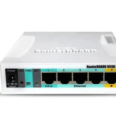 سعر جيد جهاز توجيه شبكات لاسلكية بطاقة سيم 5G RB951Ui-2HnD مع معدل نقل Wi-Fi 5g من 1000Mbps الانترنت