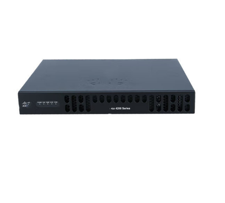 Buon prezzo ISR4221/K9 ISR 4000 Serie Integrated Multi-service Router-2 GE Ports Private Mold e 10/100/1000Mbps Wired Transfer Rate in linea