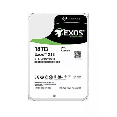 Good price 1.5Gb/s Noise Level Customized 3.5 Inch 18TB HDD 256MB SAS 12Gbps Hard Drives Disk ST18000NM004J with ABS Shell Material online