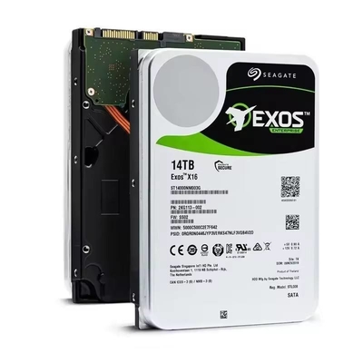 Good price 12.0ms Average Seek Time Customized Sea Gate 14TB HDD 7200 RPM 256MB SAS 12Gb/s Hard Drive ST14000NM002G Low Noise Level online