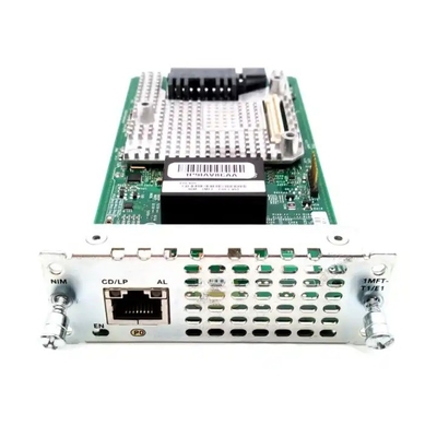 Buon prezzo Modulo di interfaccia di rete Voice e WAN Multi Flex Trunk di quarta generazione originale NIM-1MFT-T1/E1 Dimensione personalizzabile in linea