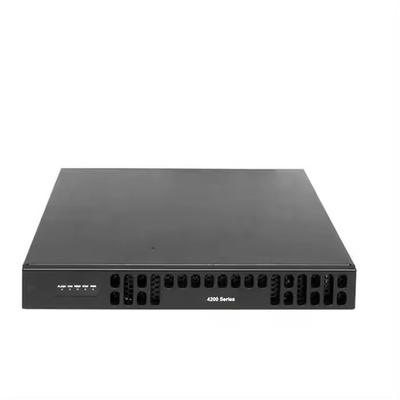 Good price QoS Function Wired ISR4221/K9 4200 Series 4GB DRAM 8GB Flash Enterprise Router 2 Ports Gigabit Router Integrated Services Router online