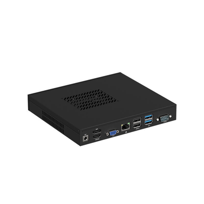 Dobra cena. 8K 3*Display Mini Gaming PC Intel Core I3 6100 I5 8400 I7 9700 Dual LAN RS232 Linux Business z FAN i dostosowany w Internecie
