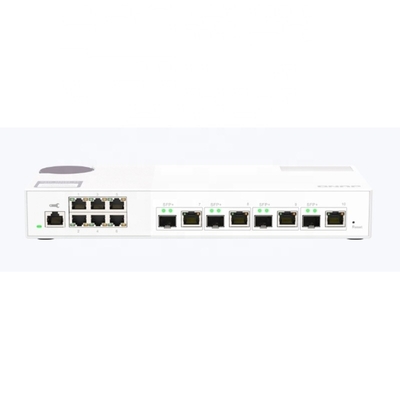 Good price QSW-M2106-4C 4*10GbE SFP /RJ45 Composite Ports and 6*2.5GbE Ethernet Ports L2 Web-based NMS Switch with POE Function online
