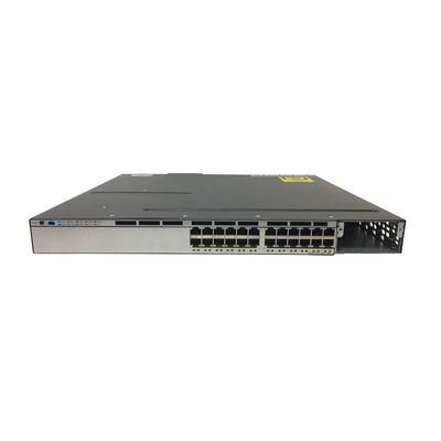 Good price 24-Port Layer 3 Managed PoE Switch with 10/100/1000 Ethernet Ports Customized Size LAN Base Stackable WS-C3750X-24P-L online