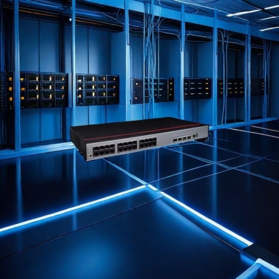 Buon prezzo S5732-H24S6Q Switch di rete gestito 24 100M/1G Porti Ethernet 4 25GE SFP28 2 40GE Uno con prestazioni per la rete in linea