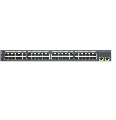 Buon prezzo Gestione della rete basata sul Web WS-C2960-48TT-S Layer 2 Switch con 48 porte e velocità di inoltro di pacchetti di 6,5Mpps in linea