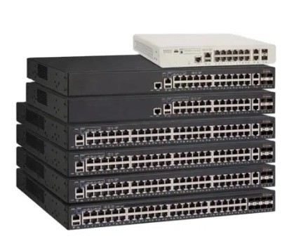 Buon prezzo Ruckus Switch 24-Port PoE Ethernet Switch con 2x10 GBE Uplinks Soluzione di rete delle porte della console SNMP QoS RJ45 in linea