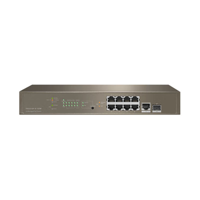 Good price TEG5310P-8-150W 10/100Mbps 16 Ports L3 Managed PoE Switch Switcher 13 Inches SFP Gigabit Switch for Your Requirements online
