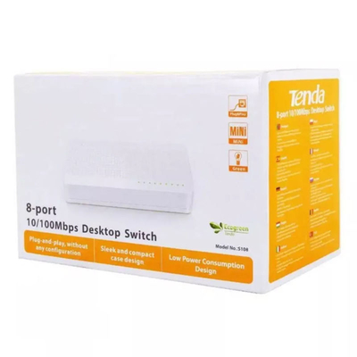Buon prezzo 16 porte Fast Ethernet RJ45 Switcher Full/Half Network Switch LAN Hub con comunicazione full-duplex in linea