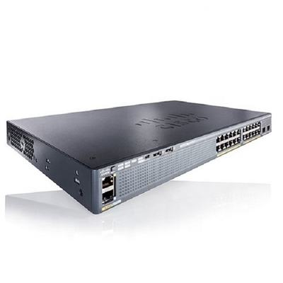 Buon prezzo WS-C2960X-24PD-L Original 2960-X 24 Port Gigabit Ethernet PoE Switch con potenza di 370W e 2 porte SFP 10G in linea