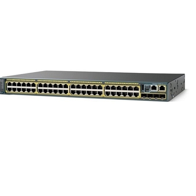 Good price WS-C2960S-48TS-L 2960S Series 48 Port Gigabit Ethernet Switch 4 X SFP LAN Base switch capacity 176 Gbps private mold NO online