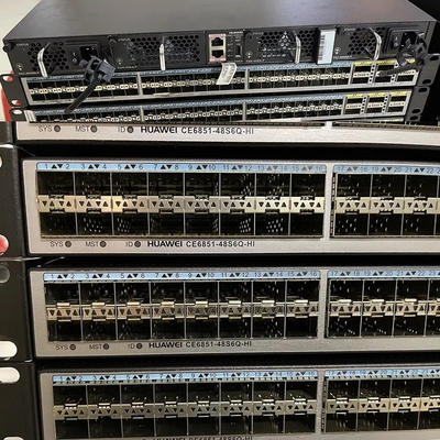 Good price Customized Size Switch CE6851-48S6Q-HI 48-Port 10G SFP and 6-Port 40GE QSFP with 2*FAN Box Port-side Intake AC Power Supply online