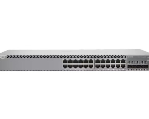 Buon prezzo Switch a 24 porte EX2300-24T personalizzato con velocità di trasmissione 10/100/1000Mbps e disponibilità di stock in linea