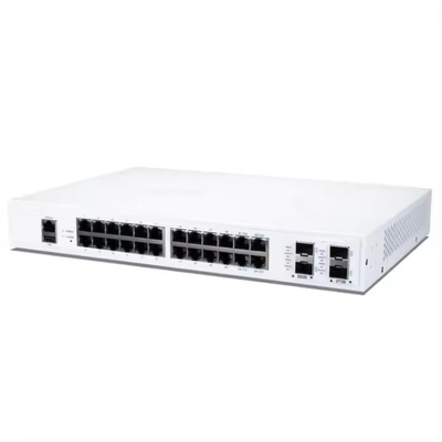 Buon prezzo FortiSwitch personalizzato 224E 24 GE RJ45 Porti 4 X GE SFP Layer 2/3 FS-224E Trasmissione di velocità Switch Fortinet personalizzato in linea