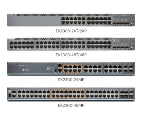 Buon prezzo EX2300-24T-DC Ethernet Switch 24-Port adatto per i requisiti del desktop in linea