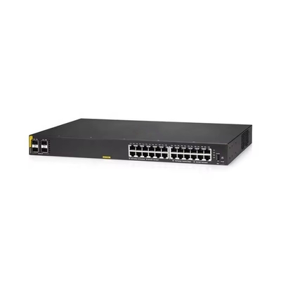 Buon prezzo Rete personalizzata CX 6200F 24G Classe 4 PoE 4SFP 370W JL724A Ethernet Switch Modalità di comunicazione full-duplex half-duplex in linea