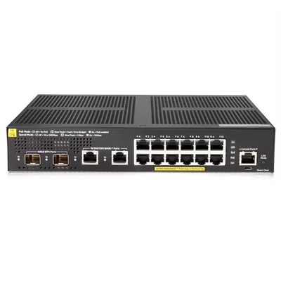 Buon prezzo Switch Ethernet Gigabit a 24 porte personalizzato Serie 6200f JL725A 24g Cl4 4sfp 370w con velocità di trasmissione 10/100/1000Mbps in linea